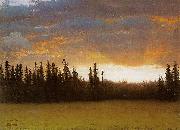 Albert Bierstadt California Sunset oil painting reproduction